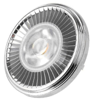 P00108-C Serie SPOT LIGHT AR111 (CW; 6000K; 12-24VDC/AC; 13W; G53; 30º; 1; Lustrous; 10W; Diam. 110 x 60,05mm; 480 lm )