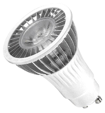 P00104-W Serie SPOT LIGHT (WW ; 3000K; 220 VAC; 6W; GU10; 30º; 1; CREE; 5W; Diam. 50 x 74,76mm; 180 lm )