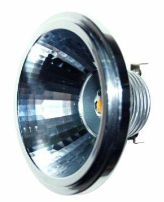 B00559 Serie SPOT LIGHT AR111 (WW ; 3000K; 12 VAC/DC; 7W; G53; 25º; 1; Sharp Zenigata; 6,7W; Diam. 110,4 x 73,5mm; 300 lm )