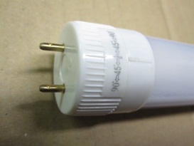 B00301-N Serie LED TUBE (NW; 4000-5000K; 220 VAC; 10W; T8; 120º; 144;  Diam. 26 x 600mm; 1050 lm; CONECTORES ROTATIVOS )