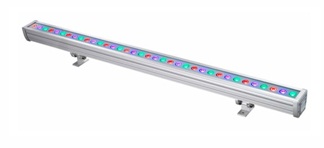 D00502-RGB-45 Serie WALLWASHER (RGB Trichip; RGB; 220VAC; 54W;  0; 36; EDISON; 1,5W; 1053 x 118 x 78mm)