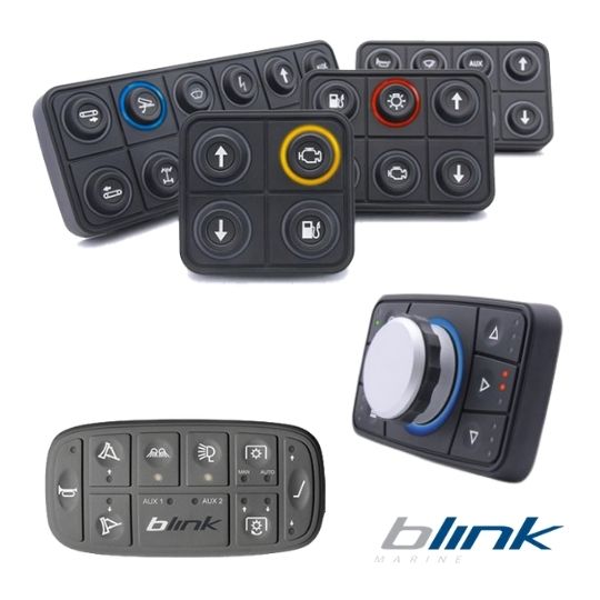 Blink Marine CAN-BUS Tracks and Keypads