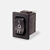 <b>8620 Series & 8670 Series</b>( 3 Positions, Miniature rocker switch, Single pole, Panel, ON-OFF-ON, Panel cut out: single 19.3 x 12.9, double 19.3 x 21.9 , Black/White, no printed, Curved)