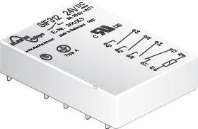 Security relays, Serie SIF422 (24VDC, 4, 0,7W)